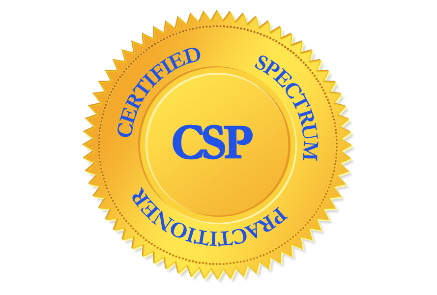 Certified Spectrum Practitioner (CSP) certification seal